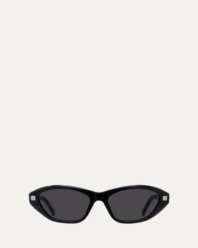 4G Logo Acetate Cat-Eye Sunglasses